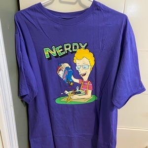 Nerdy purple cereal T-shirt